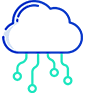 cloud network of digital marketing